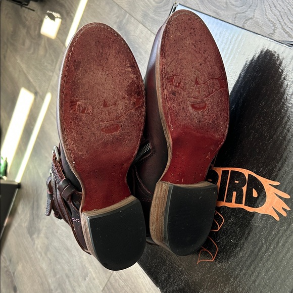 Freebird by Steven Burgundy Raine Boots - Picture 2 of 5